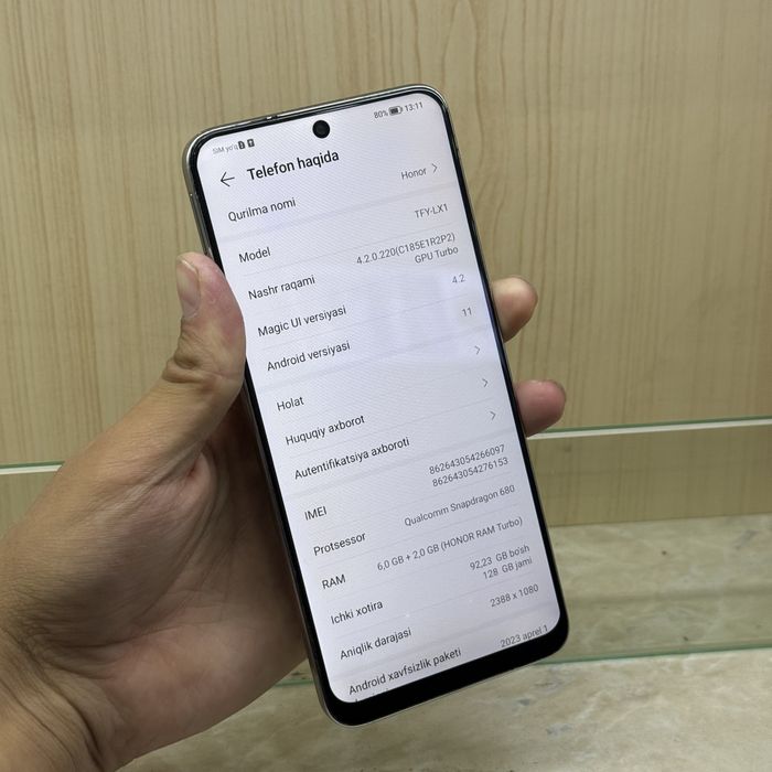 Honor X8 ideal sotiladi