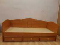 Детско легло за матрак 65/160 см. с три чекмеджета
