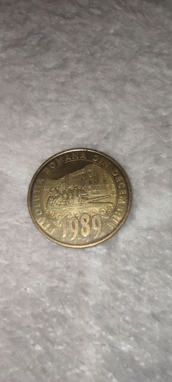 Moneda rara din 2019 (revoluția română din decembrie 1989)