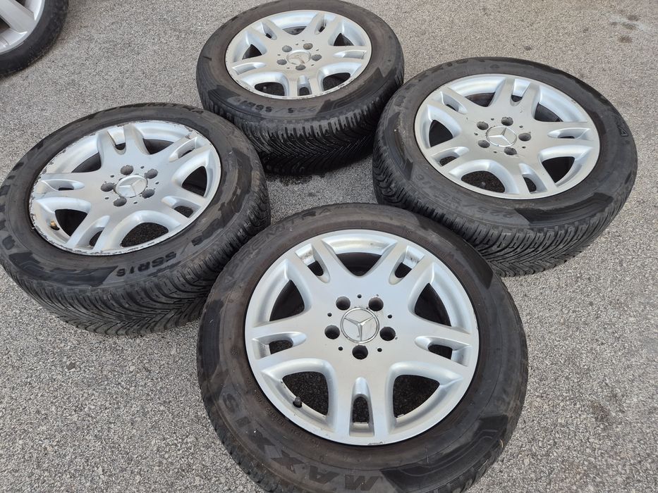 5х112/16 с гуми Мерцедес E C class ML 5x112/16 Mercedes Skoda Audi
