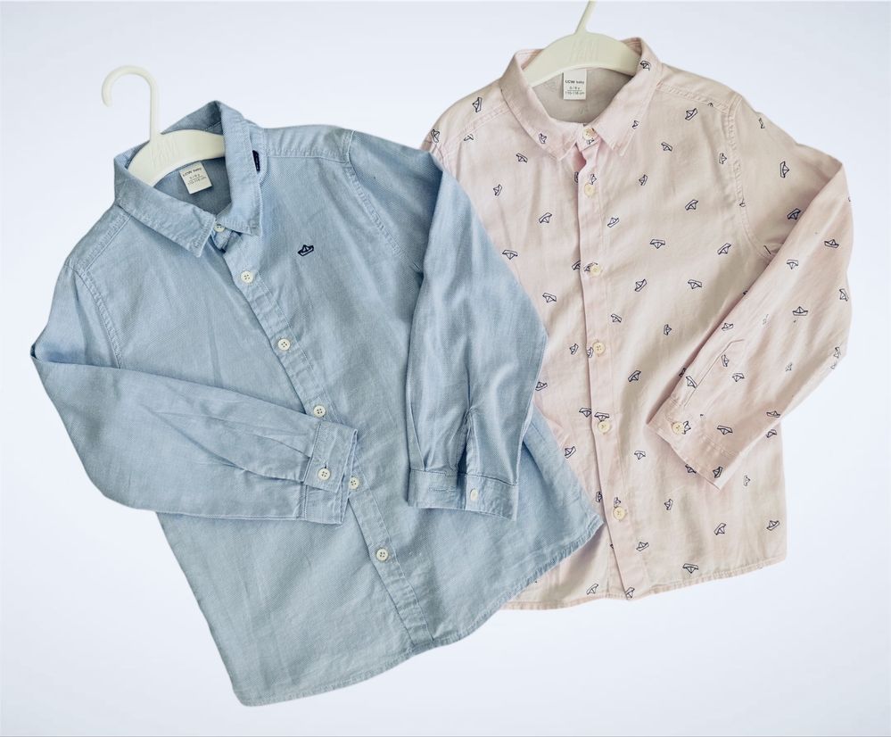 Дрехи за момче ризи LCW, Комплект, Преходно яке Zara, 116см, 5-6г.