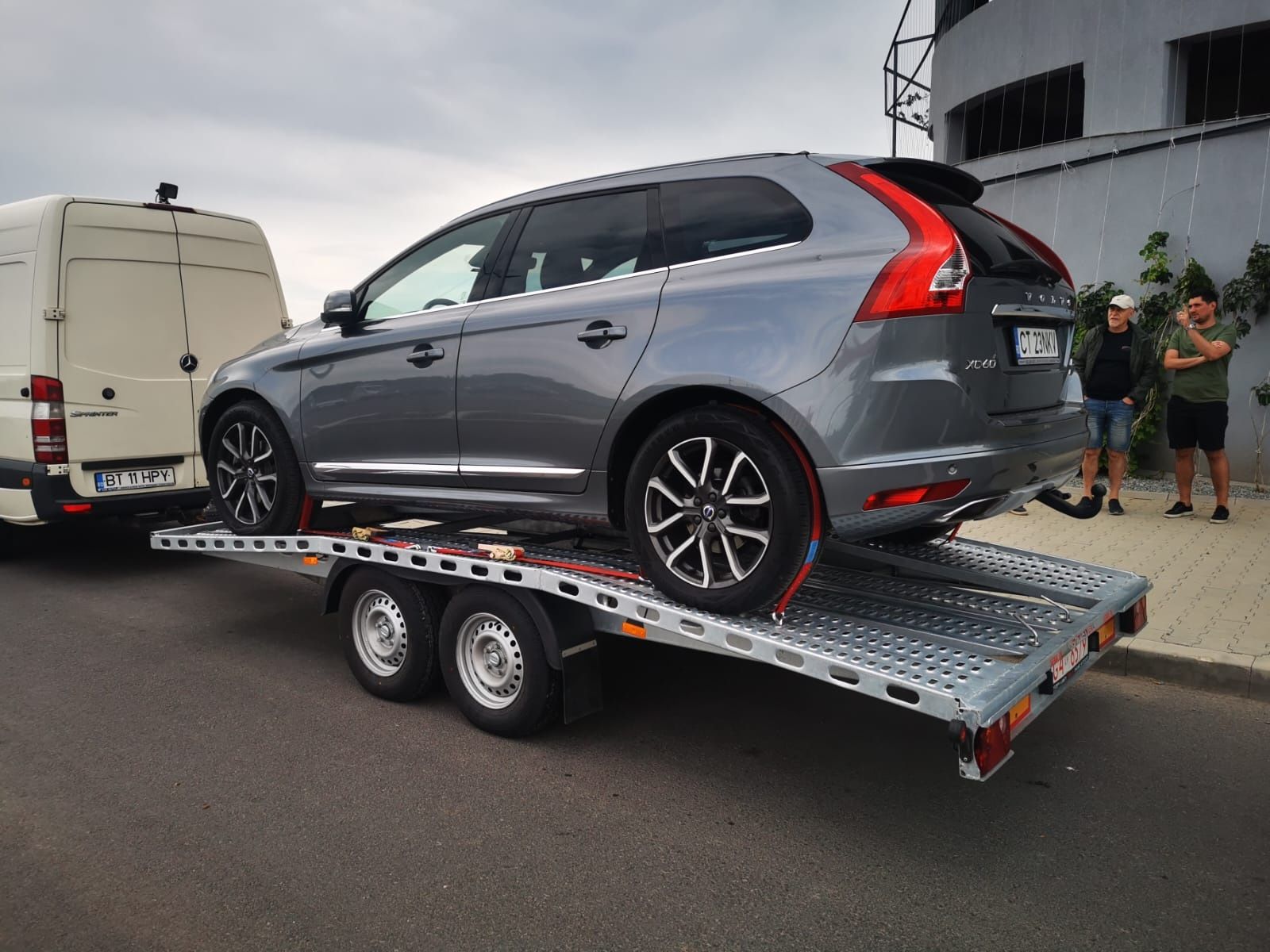 Trailer-Platforma Rydwan 4.5 metri 2.7 tone