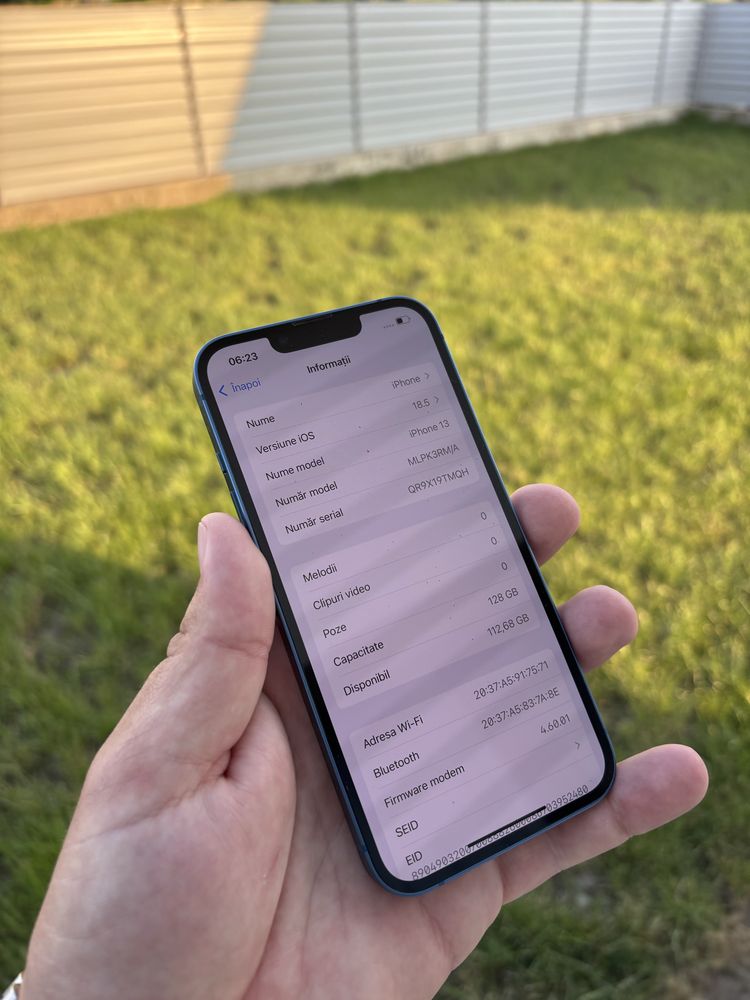 Iphone 13 Blue-128 GB
