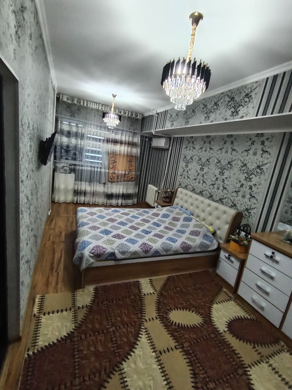 Uchtepada 5xonali kv sotiladi