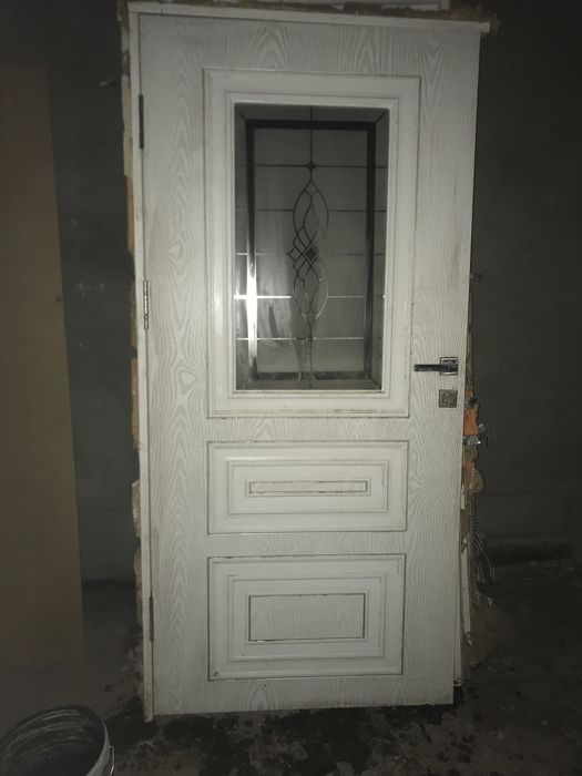 двери в дом белые