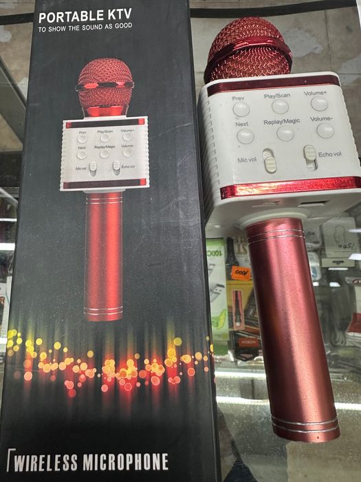 Детский микрафон караоке