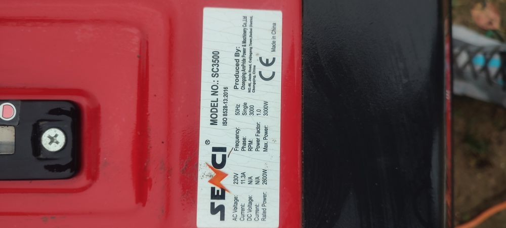 Generator senci sc3500