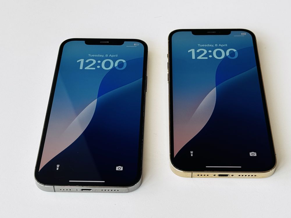 Iphone 12 Pro Max 128GB Graphite Gold Гаранция 6 месеца