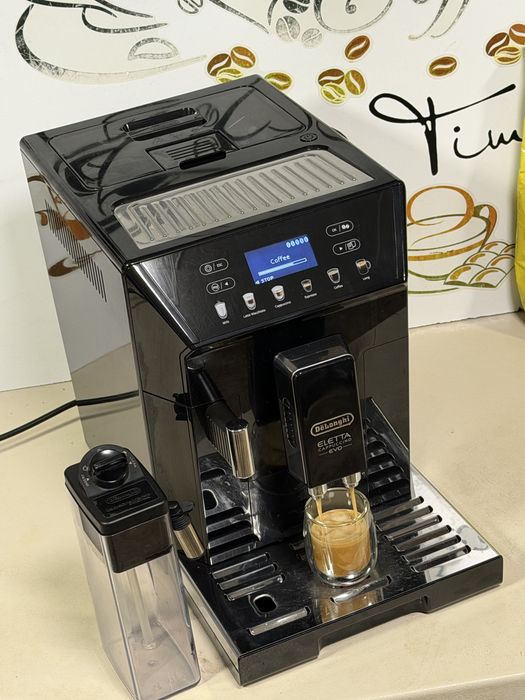 Кафемашина кафе автомат delonghi ELETTA cappuccino evo с гаранция