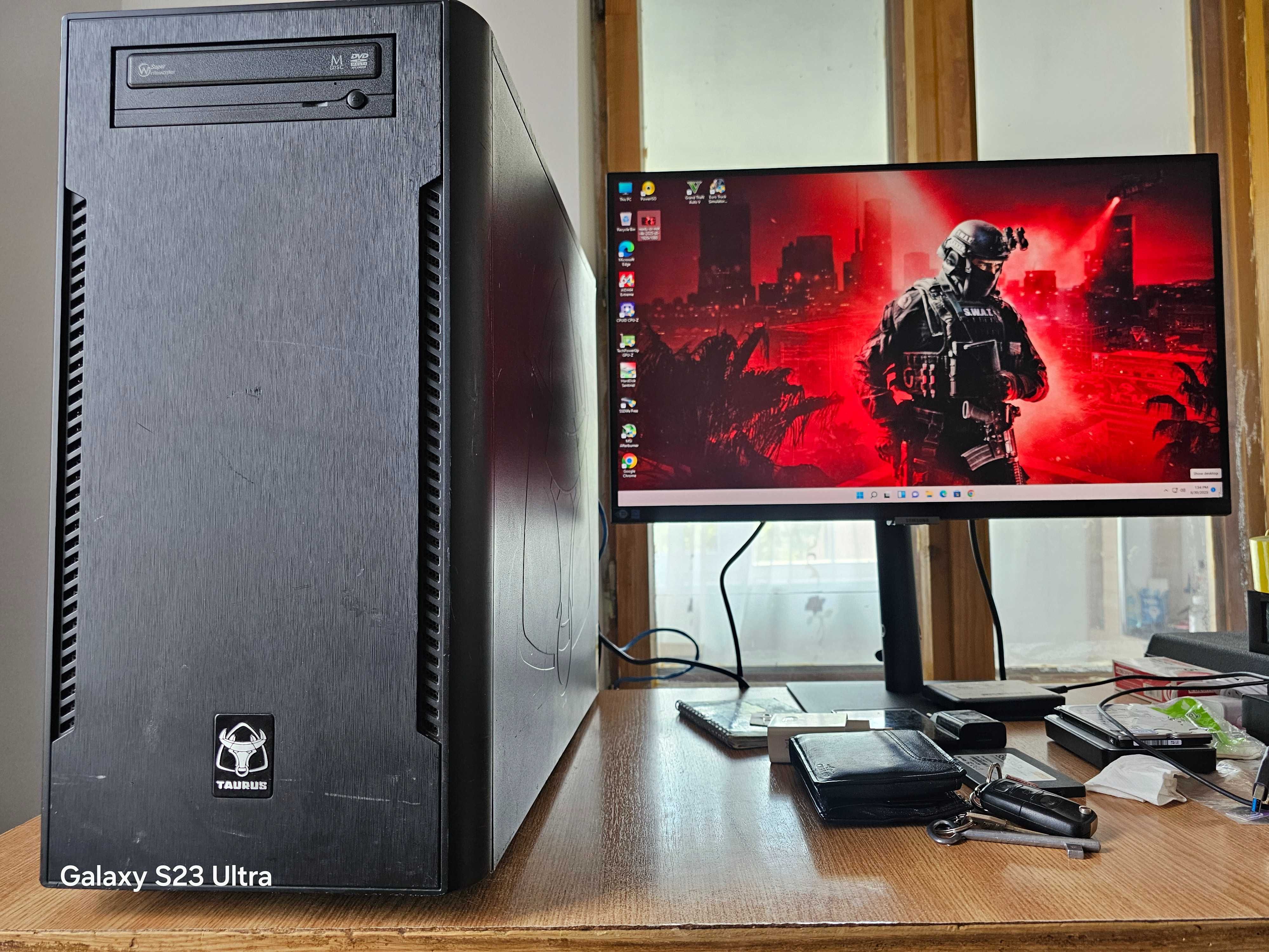 Unitate PC Gaming i5 6600K 3.9Ghz/16GB DDR4/GTX960 4GB GDDR5/SSD/640GB