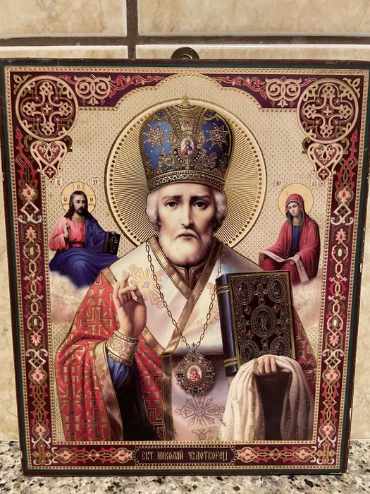 icoana veche sfantul nicolaie icoana veche icoana veche deosebita