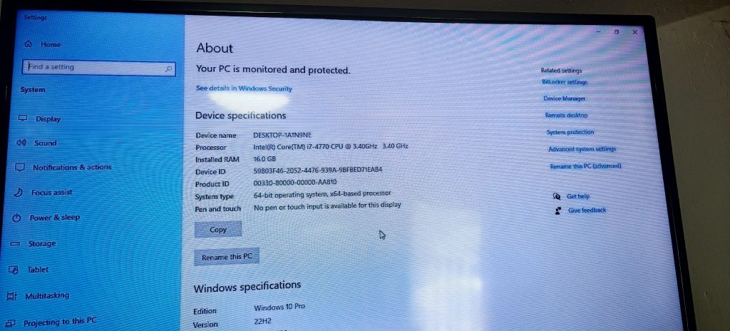 Lenovo k450 desktop