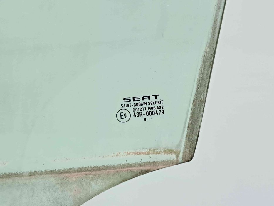 Geam usa stanga fata Seat Ibiza 5 (6J5) [Fabr 2008-2017] OEM