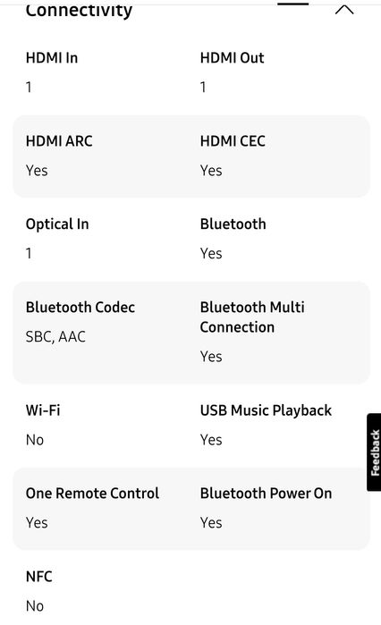 soundbar Samsung HW-A650