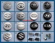 Capace jante aliaj Toyota / Hyundai / Kia / Suzuki 54 57 58 60 62mm