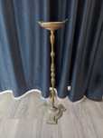 Scrumieră de podea din bronz (aproximativ 60 cm)