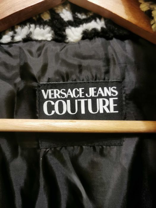 Versace jeans couture teddy bear jacket