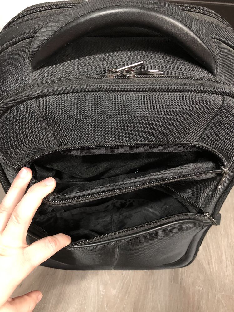 Ghiozdan samsonite negru ghiozdan terapeutic samsonite rucsac laptop