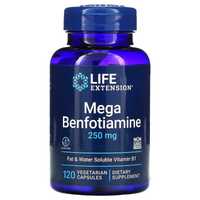 Life Extension, Мега-бенфотиамин, 250 мг, 120 капсул