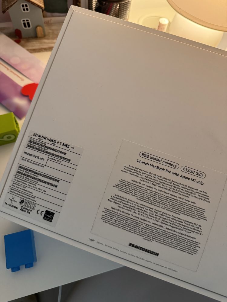 Macbook Pro 13 - M1 - 512 GB - 8RAM - Silver
