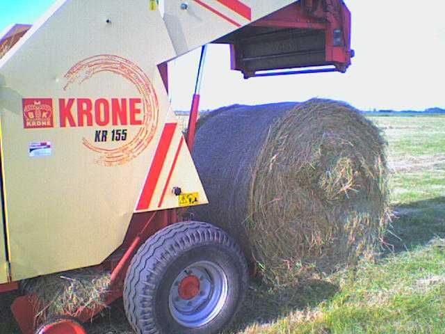 Presa balotiera Krone KR 125 apa plasa tocator 130 pickup 2m an 2015