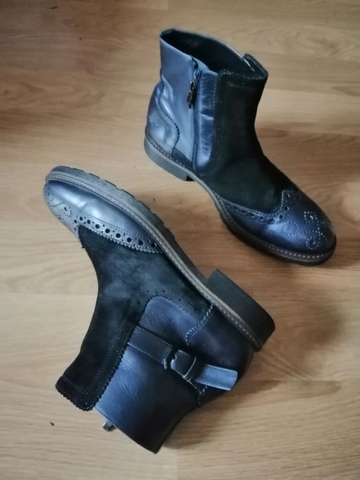 Ghete barbati hemsted piele