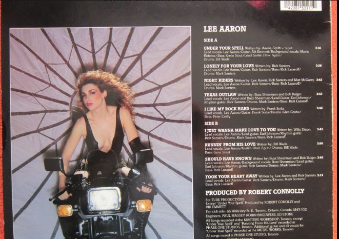 Lee Aaron-'Metal Queen'-1984-85-Hard Rock, Heavy Metal