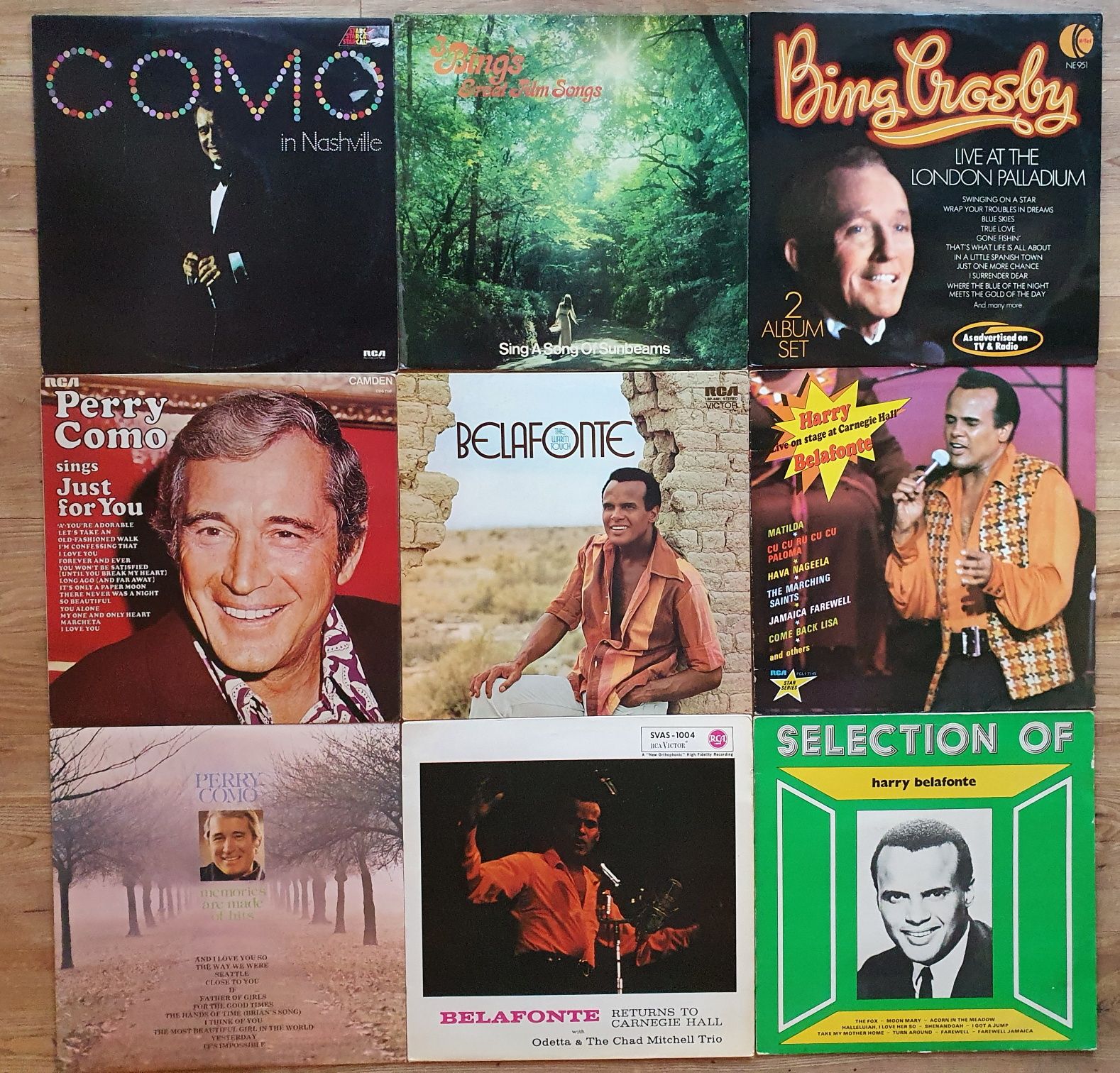 Vinil Frank Sinatra Bing Crosby Santa Esmeralda Mr. Bloe Count Basie