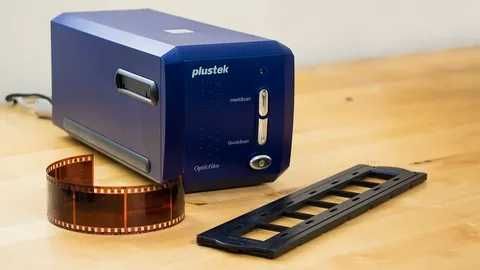 Plustek OpticFilm 8100 сканер