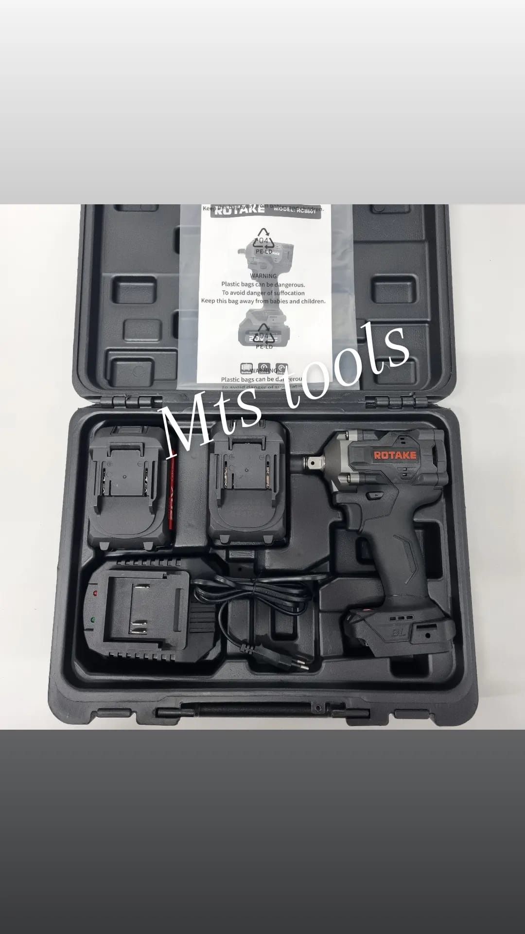 Pistol impact 1/2 rotake 20V 4.0 Ah 2 acumulatori 700Nm