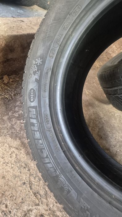 235 55 17 4бр зимни гуми дот 15 6мм граифер без лепенки