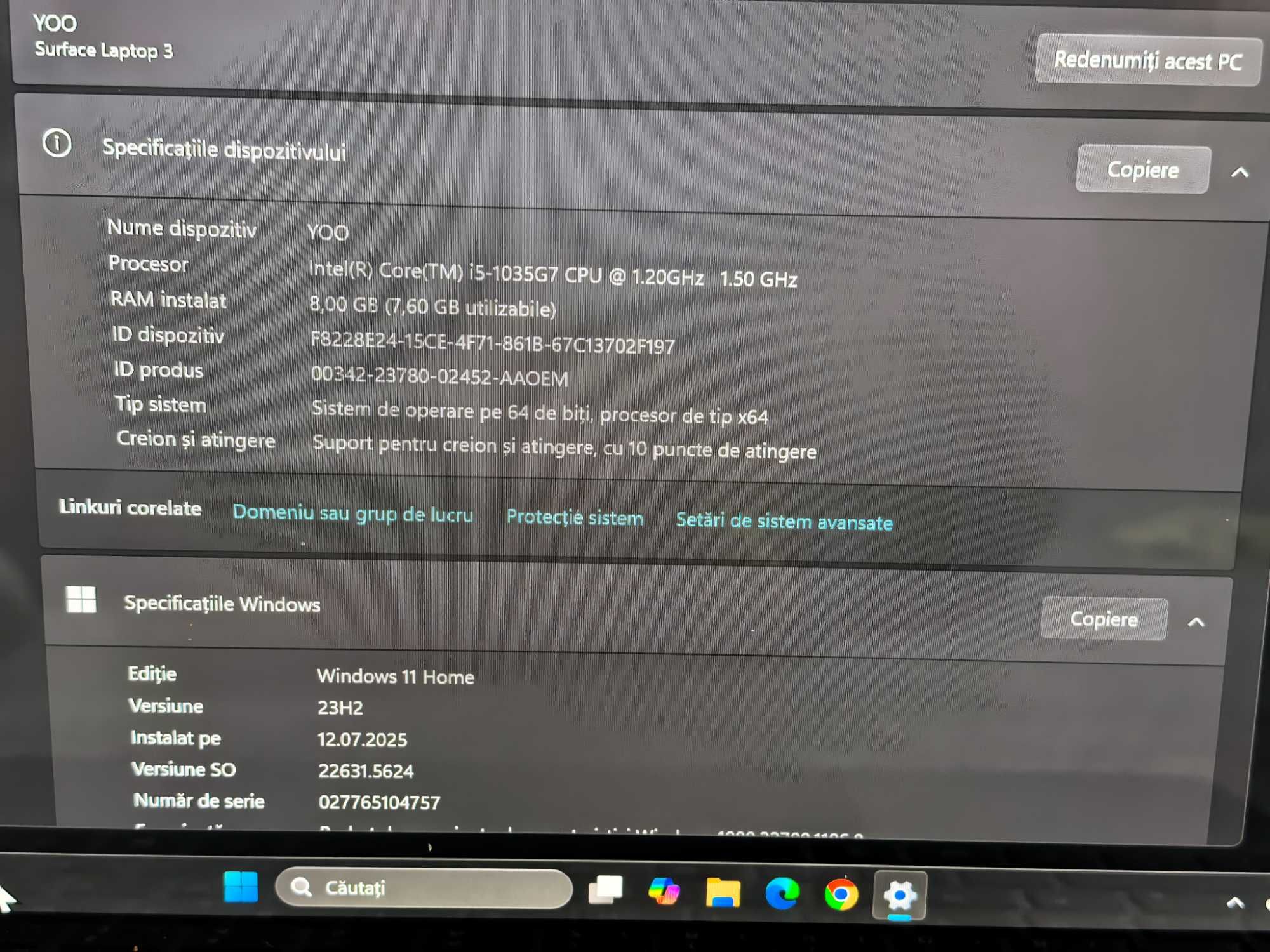 Microsoft Surface 3 Laptop