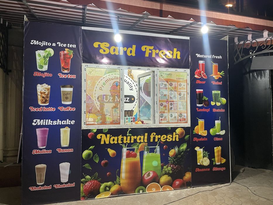 Tayor biznes sotiladi Cofe va tabiiy fresh