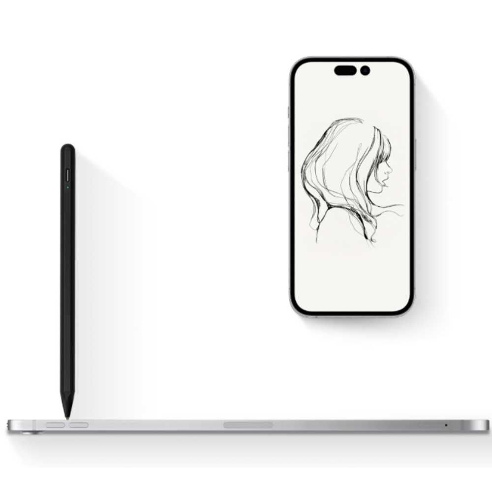 Stylus Pen Universal, ptr tableta iPad Apple 2010-2017 Negru sau Alb