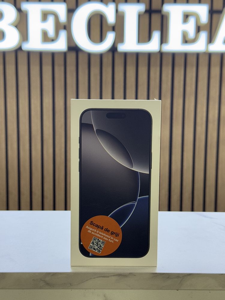 iPhone 16 Pro Max / 256GB / Black / Sigilat