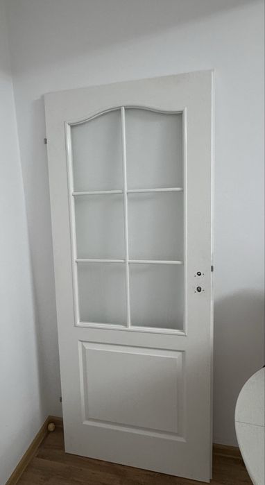 (REZERVAT) Usa Classen alba clasic 2/3 MDF 203,5x84,4 cm dreapta