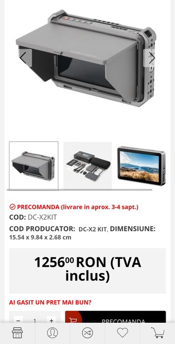 VILTROX DC-X2 Monitor camera IPS Full HD