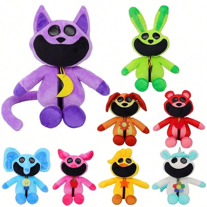 Плюшени играчки Smiling Critters Cat Nap 30cm CatNap