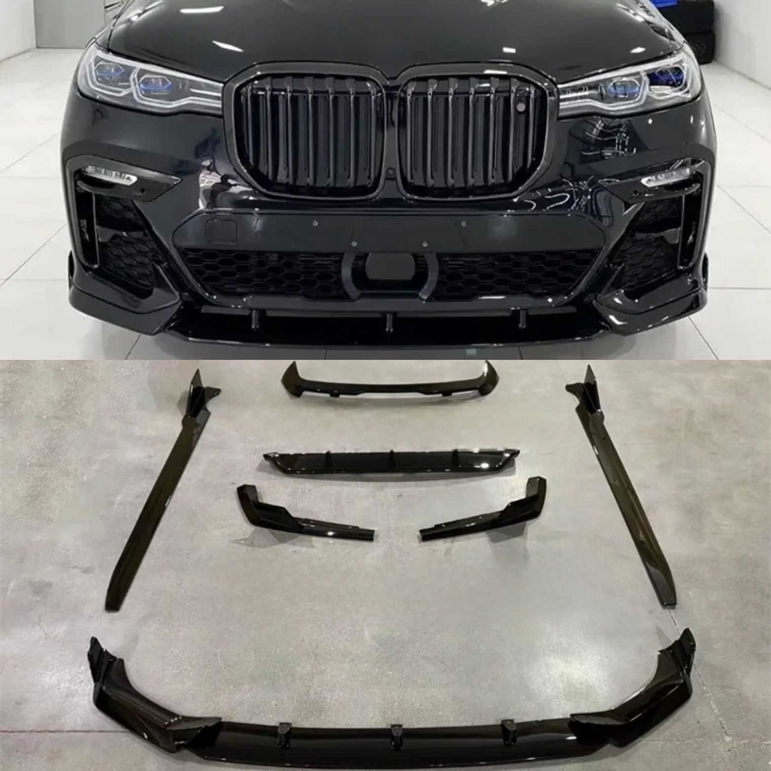 X7 G07 X5 G05 X6 G06 aero пакет M performance BMW спойлер лип прагове