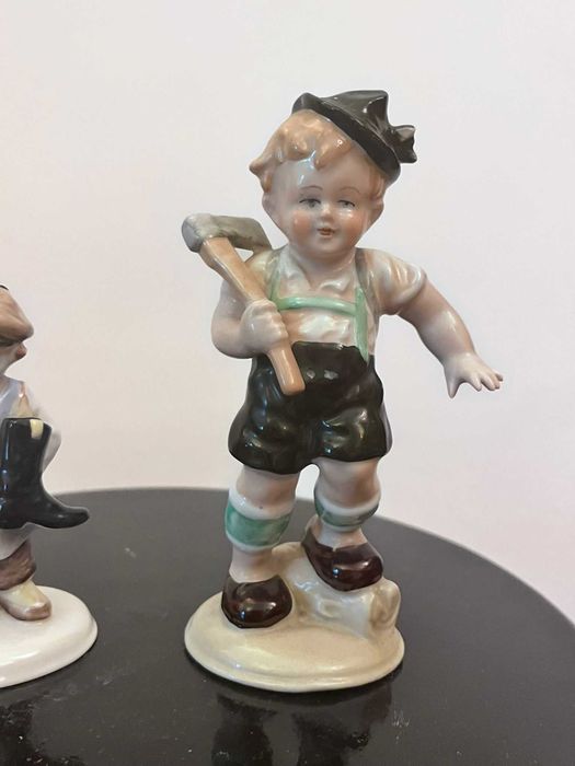 Set bibelouri portelan Fasold & Stauch si Metzler & Ortloff bibelou