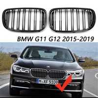 Grile duble nari negru lucios M Bmw seria 7 G11 G12