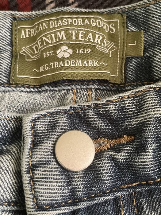 Denim tears къси дънкови панталони