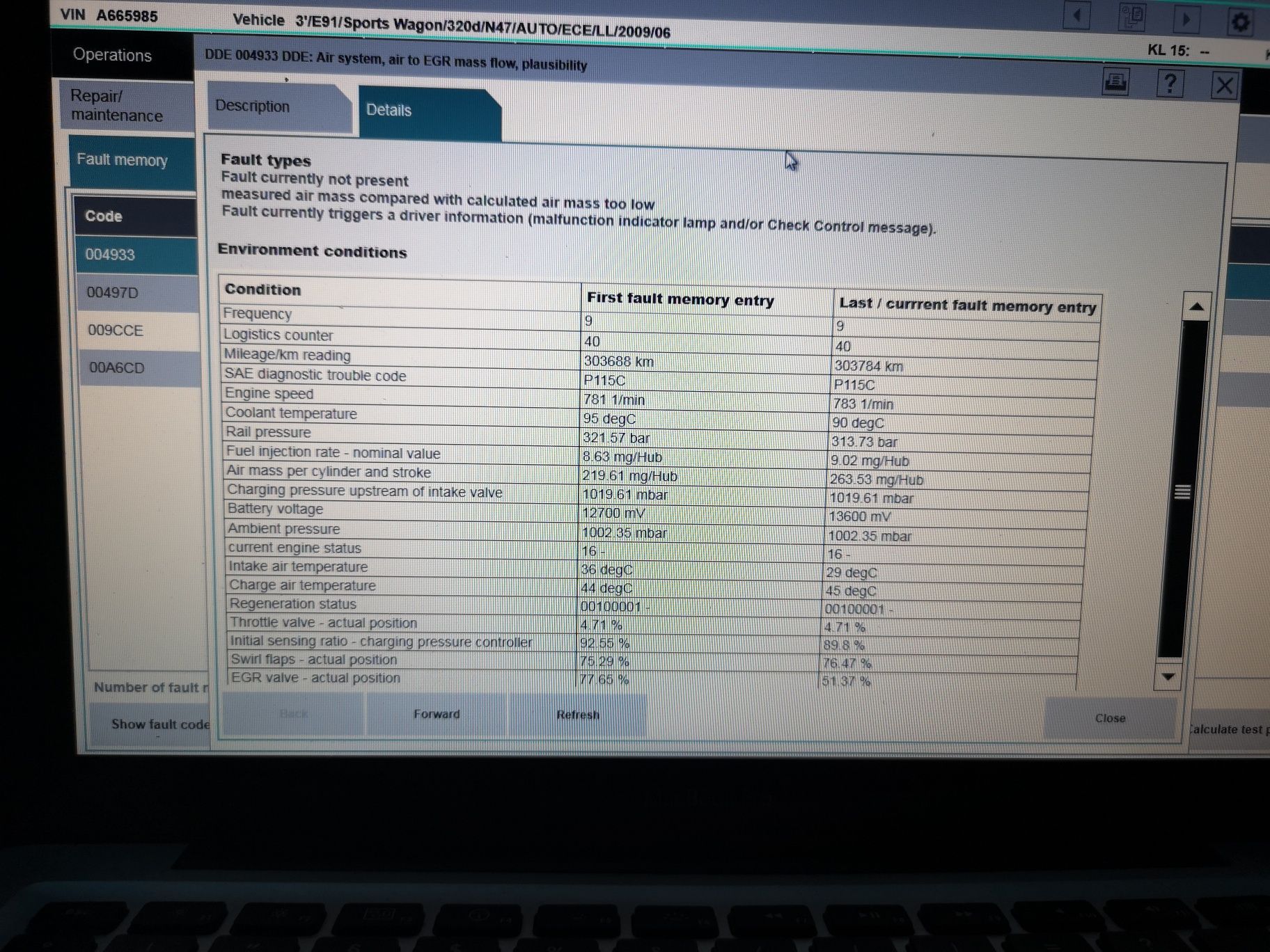 Codari diagnoza activări funcții BMW