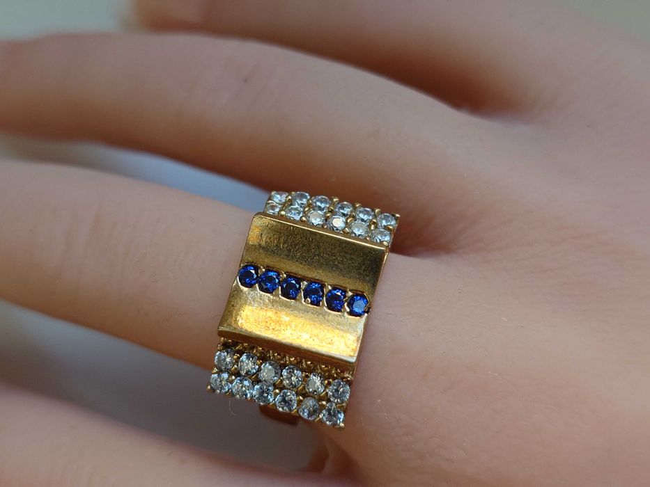 Inel din argint cu cubic zirconiu – nou