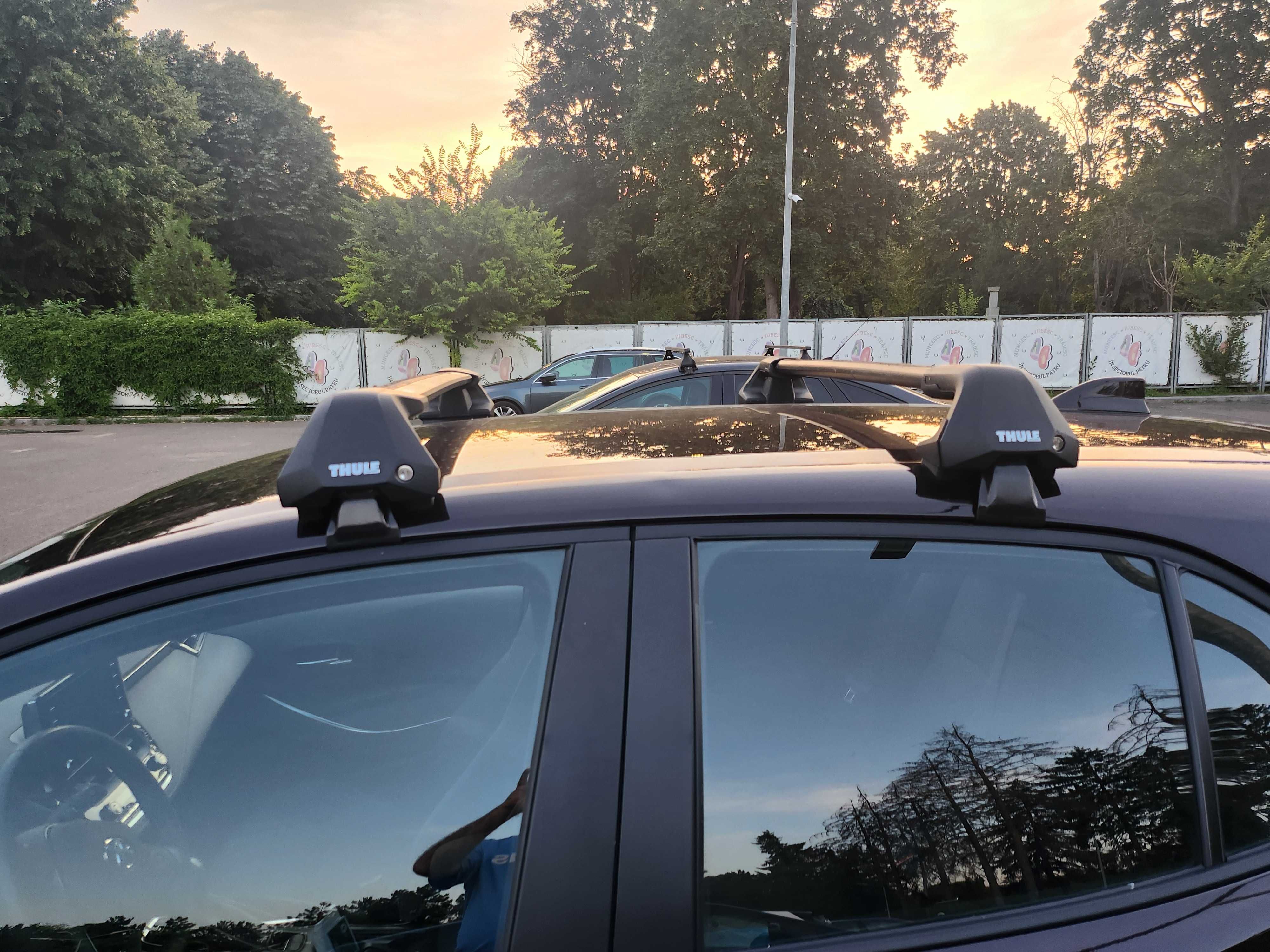 Bare transversale Thule Wingbar Edge Black pentru Toyota Corolla