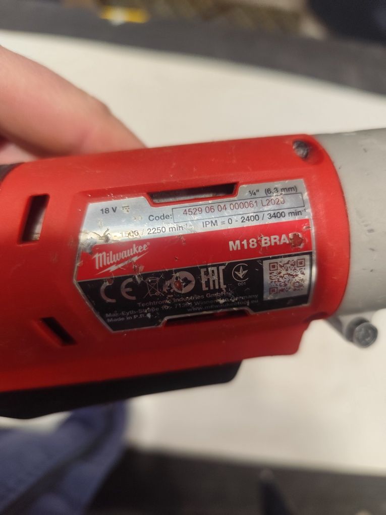 Ъглошлайф ударен импактдрайвър - винтоверт Милуоки Milwaukee M18 BRAID
