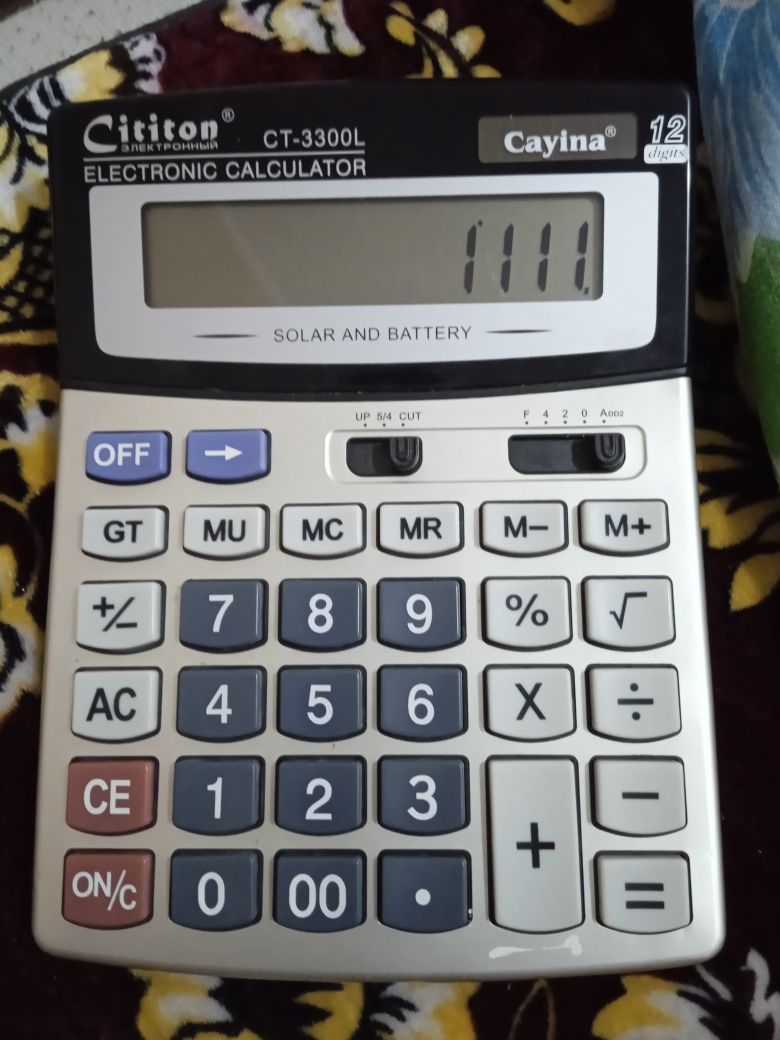 Калькулятор Cayina CT-3300L