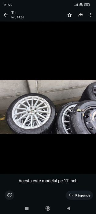 Jante Alfa Romeo GT  5x98 17 inch