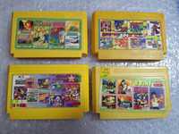 Caseta / discheta clasica cu jocuri pentru consola TV, Super Mario,NES