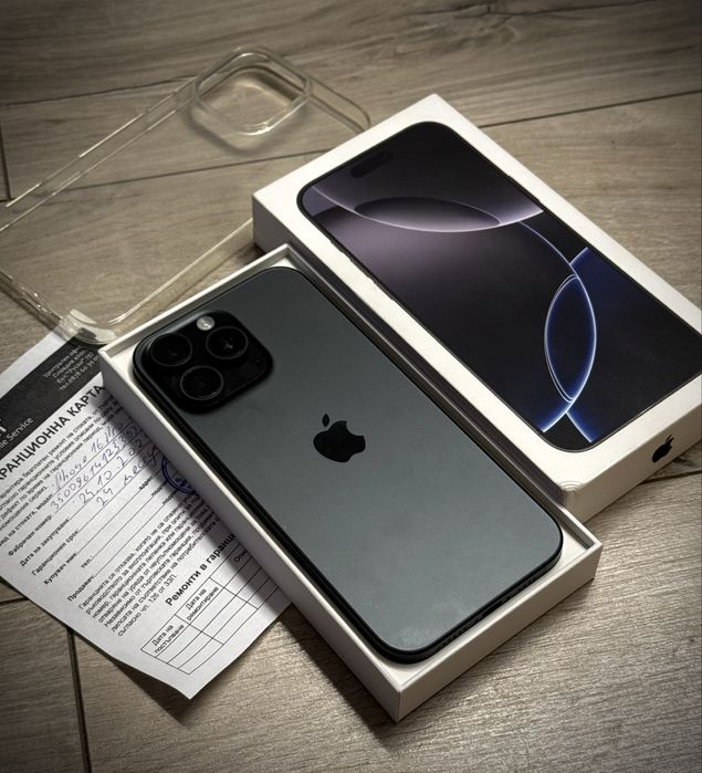 Гаранция* Iphone 16 Pro Max 256gb /Пълен комплект/